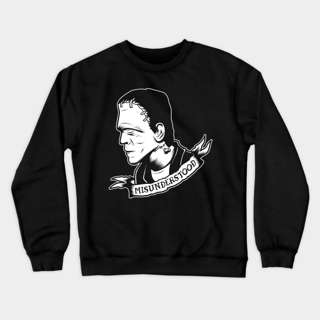 Misunderstood Crewneck Sweatshirt by stuffofkings